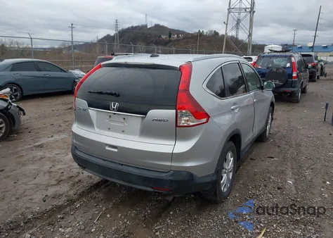 2012 Honda Cr-V Ex-L z USA, uszkodzony, nr VIN JHLRM4H71CC016766
